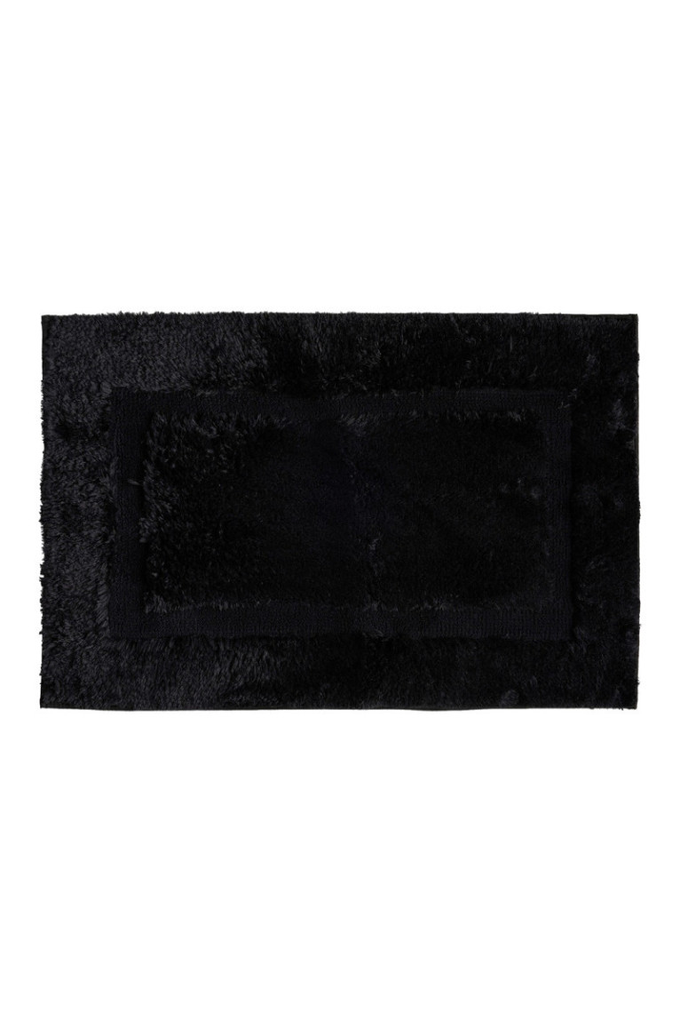 Tapis de bain FLUFFOS Noir 60x90 cm