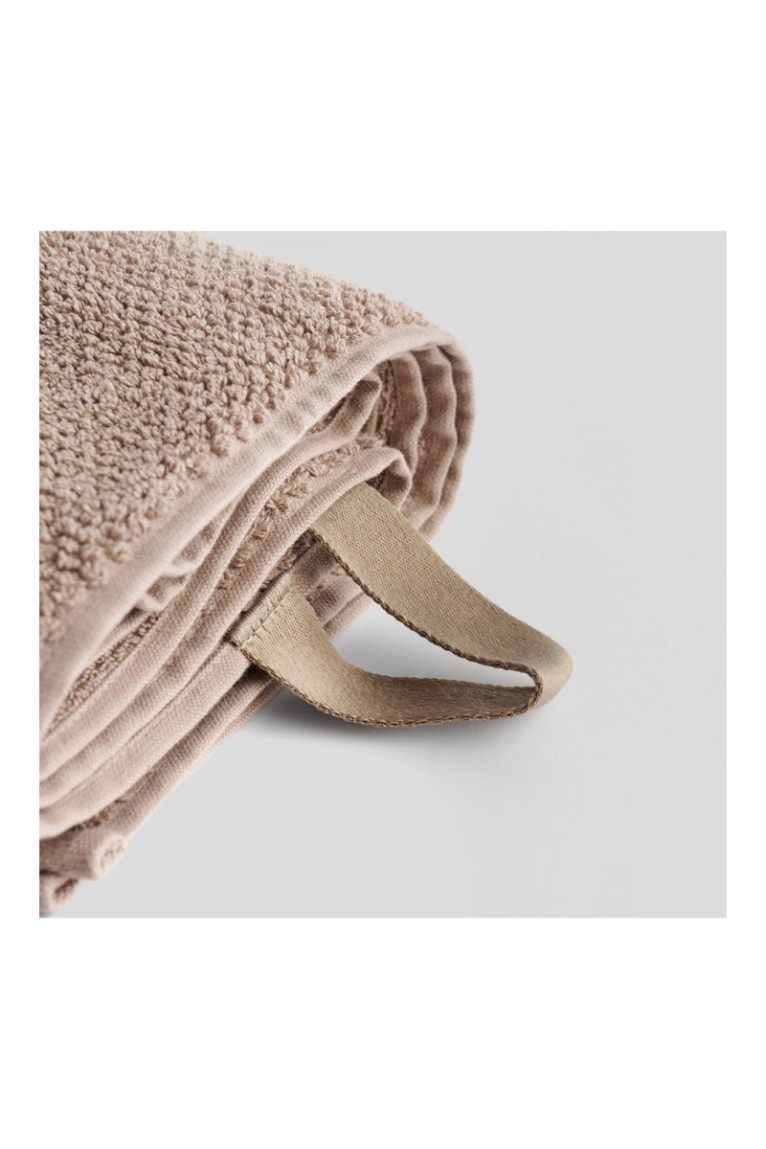 Serviette de bain Strippo Beige 50 x 90 cm