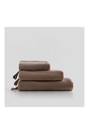 Serviette de bain Strippo Beige 50 x 90 cm
