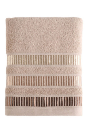 Serviette de bain Alicante Beige 50 x 90 cm