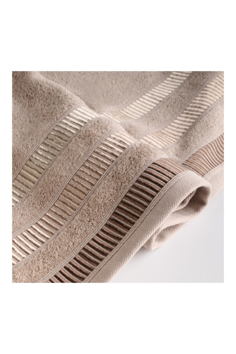 Serviette de bain Alicante Beige 50 x 90 cm