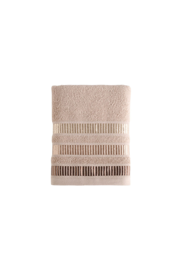 Serviette de bain Alicante Beige 50 x 90 cm