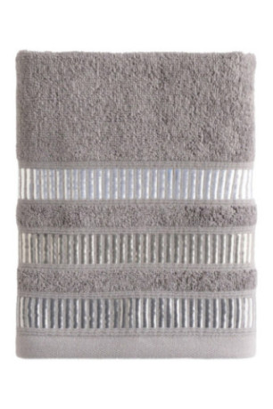 Serviette de bain Alicante Gris 50 x 90 cm