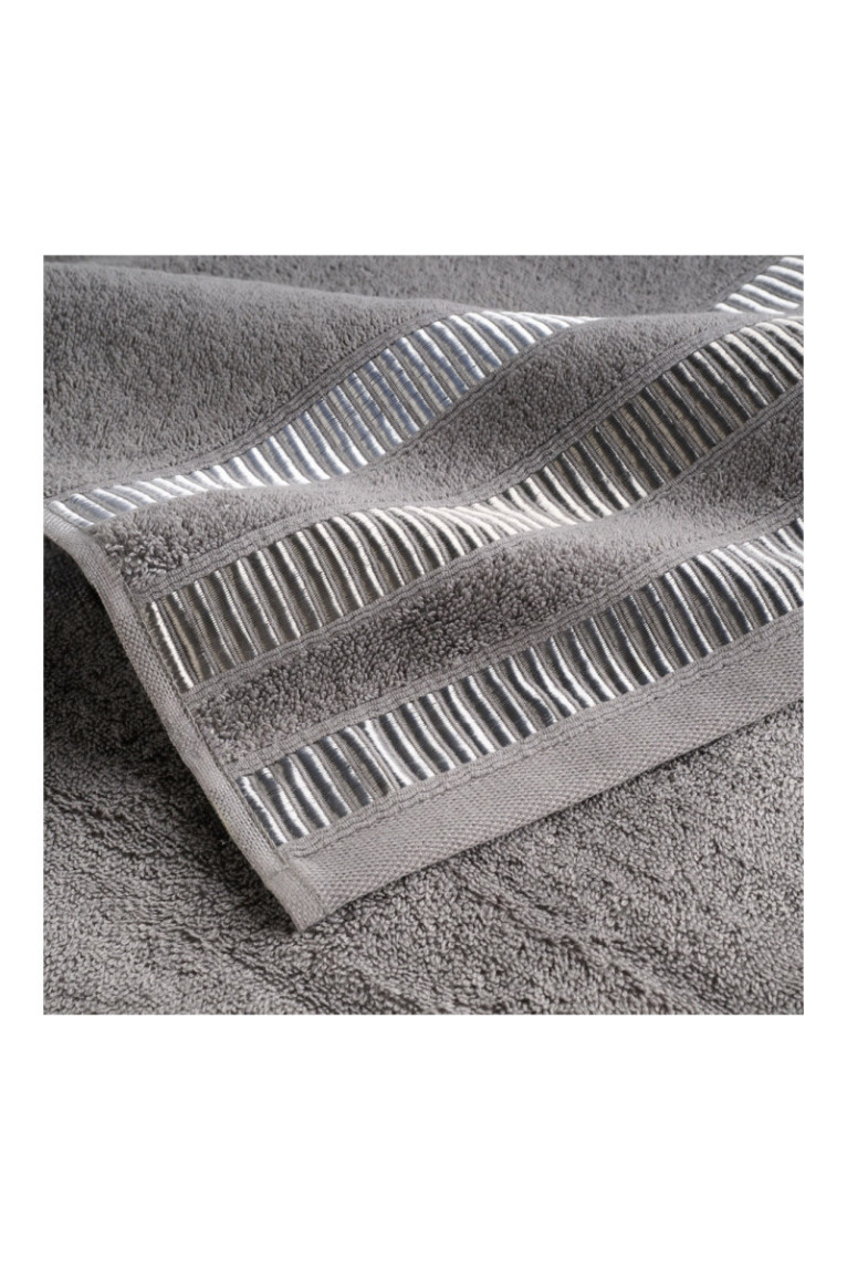 Serviette de bain Alicante Gris 50 x 90 cm