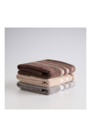 Serviette de bain Alicante Gris 50 x 90 cm