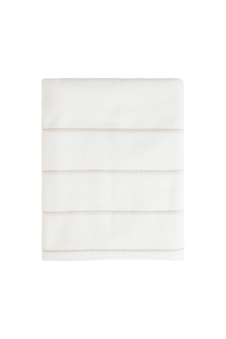 Drap de bain Velly Blanc 90 x 140 cm