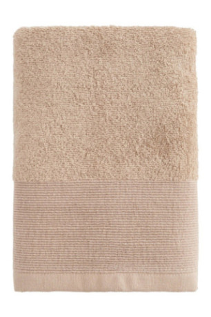 Serviette de bain Lunso Beige 50x90 cm