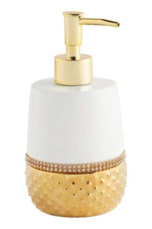 Distributeur de savon Glamtis Blanc 9.5 x 16.5 cm
