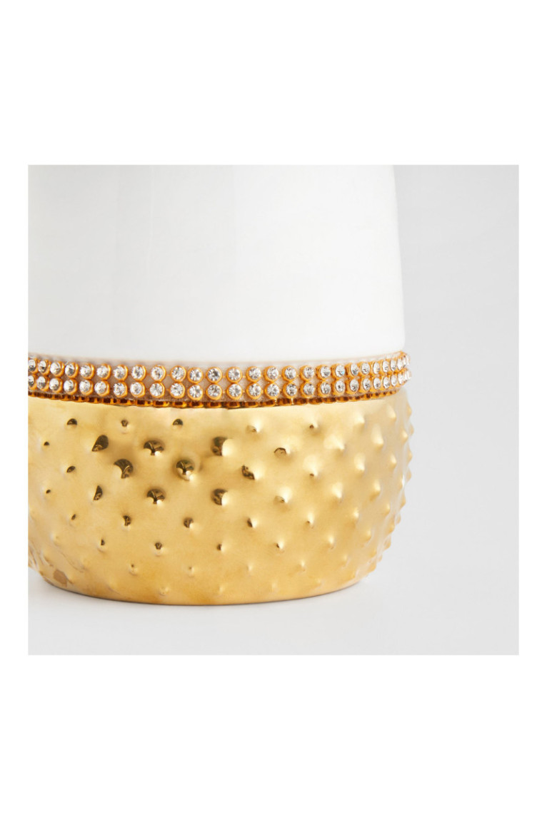 Distributeur de savon Glamtis Blanc 9.5 x 16.5 cm