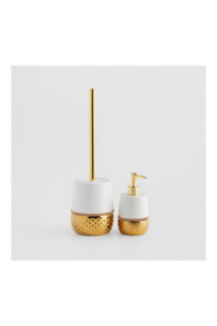 Distributeur de savon Glamtis Blanc 9.5 x 16.5 cm