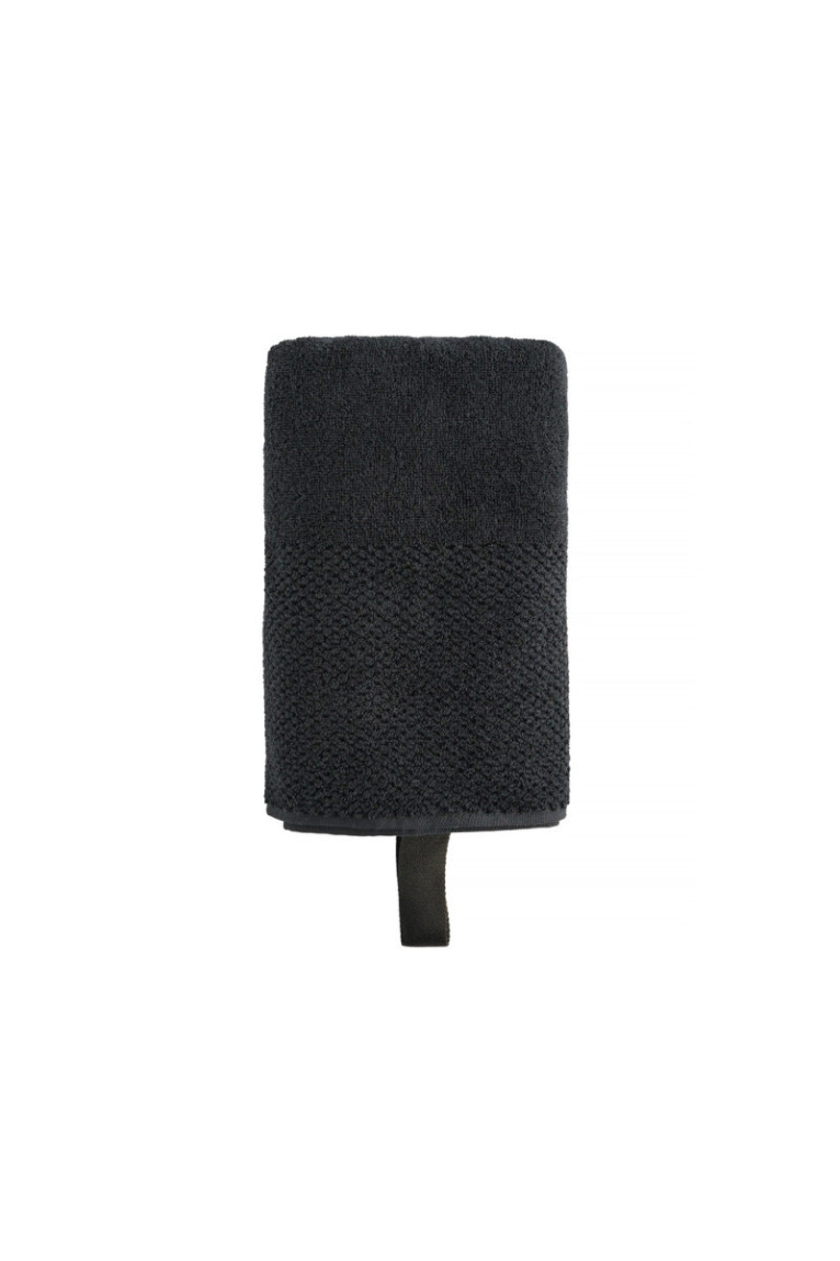 Serviette de toilette STRIPPO Noir 50 x 90 cm