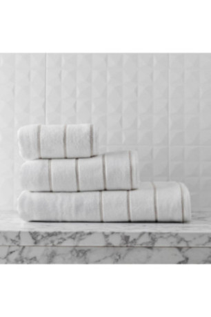 Drap de bain Velly Blanc 70 x 130 cm