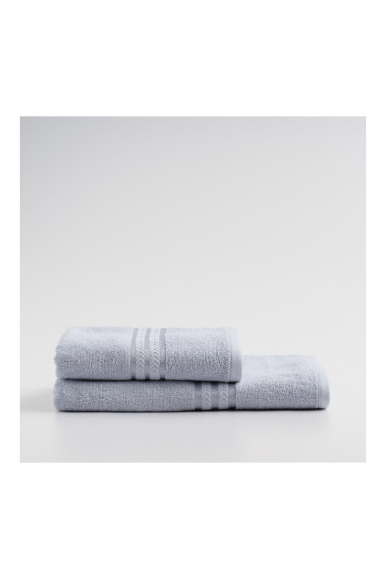 Drap de bain Mauris Bleu clair 70x130 cm