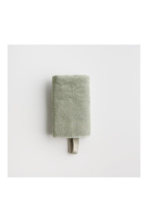 Serviette de bain STRIPPO Vert 50 x 90 cm