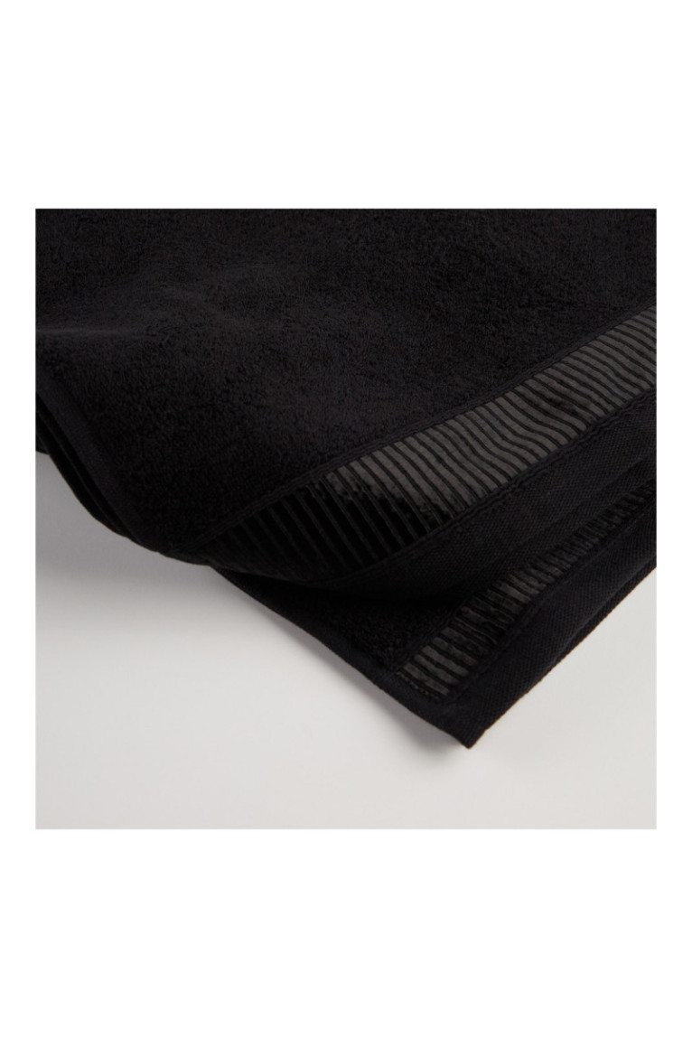 Drap de bain Alicanty Noir 70 x 130 cm