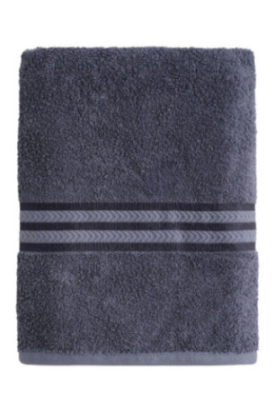 Drap de bain Mauris Bleu foncé 70 x 130 cm