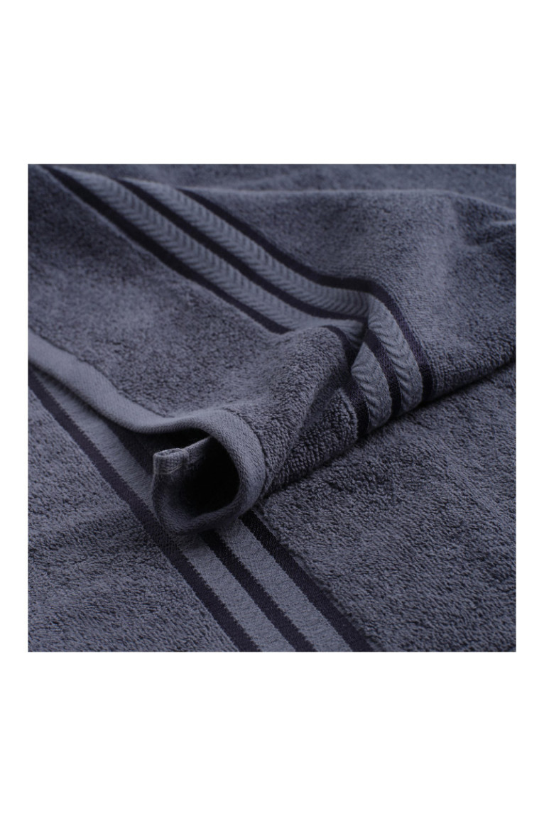 Drap de bain Mauris Bleu foncé 70 x 130 cm