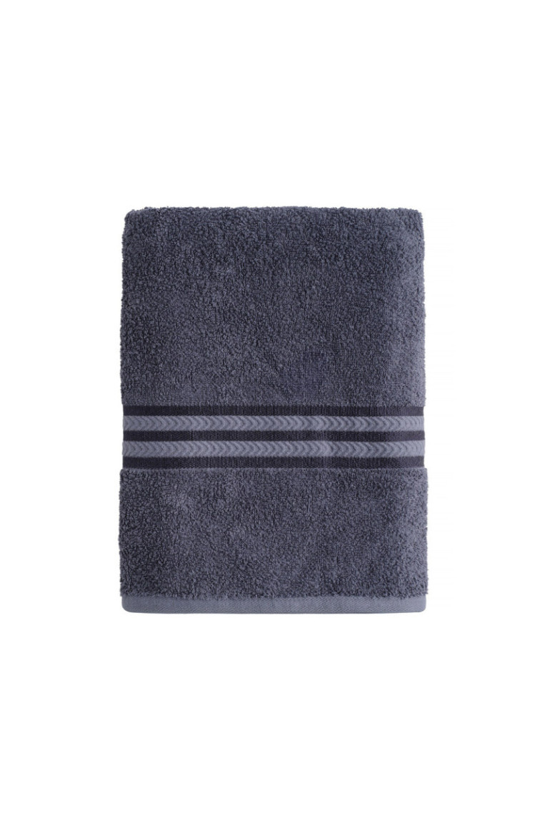 Drap de bain Mauris Bleu foncé 70 x 130 cm