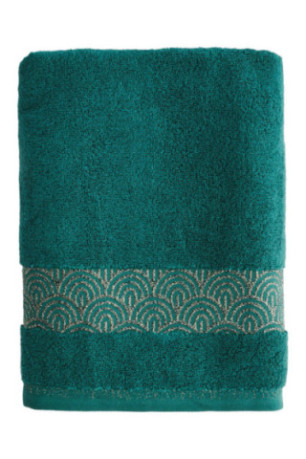 Drap de bain Rapello Vert foncé 70 x 130 cm