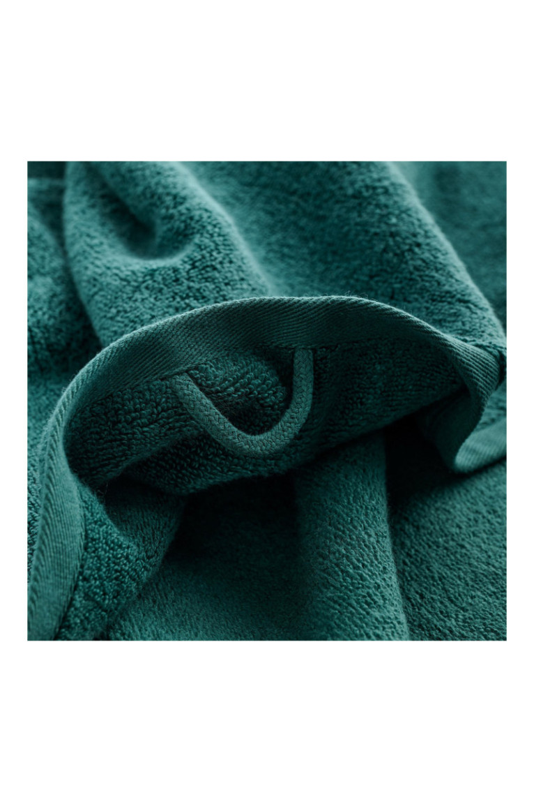 Drap de bain Rapello Vert foncé 70 x 130 cm