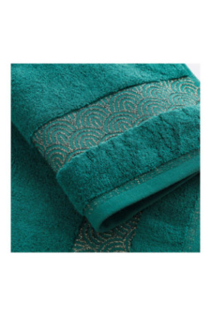 Drap de bain Rapello Vert foncé 70 x 130 cm