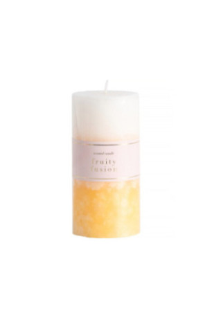 Bougie parfumée SHADES Jaune 7 x 7 x 14 cm