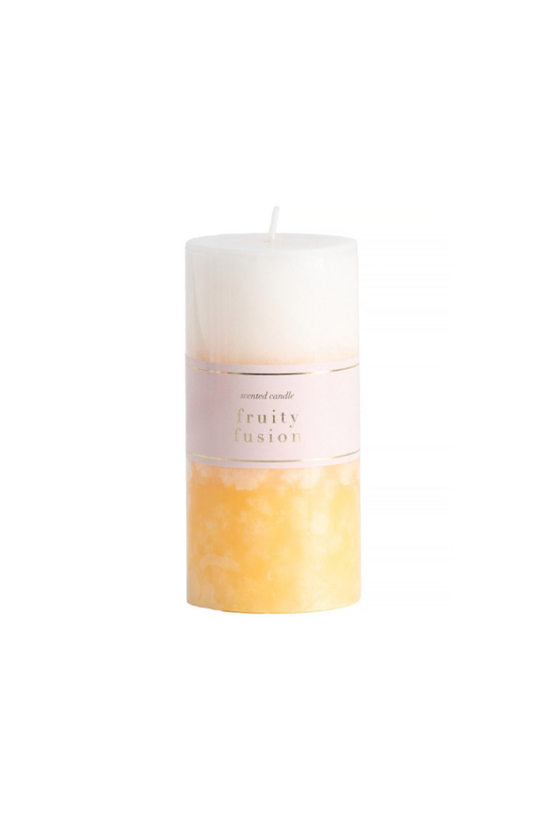 Bougie parfumée SHADES Jaune 7 x 7 x 14 cm