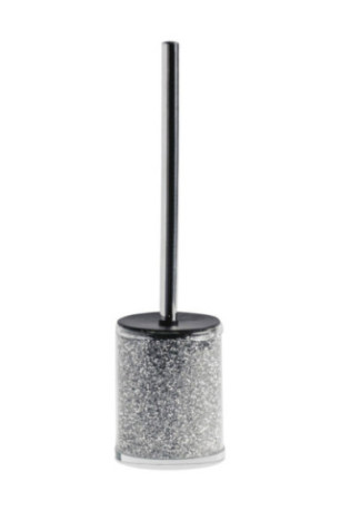 Brosse WC SHINOSO Argent 9.5 x 38 cm