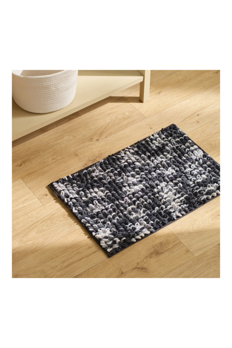 Tapis de bain Loopso Noir 40x60 cm