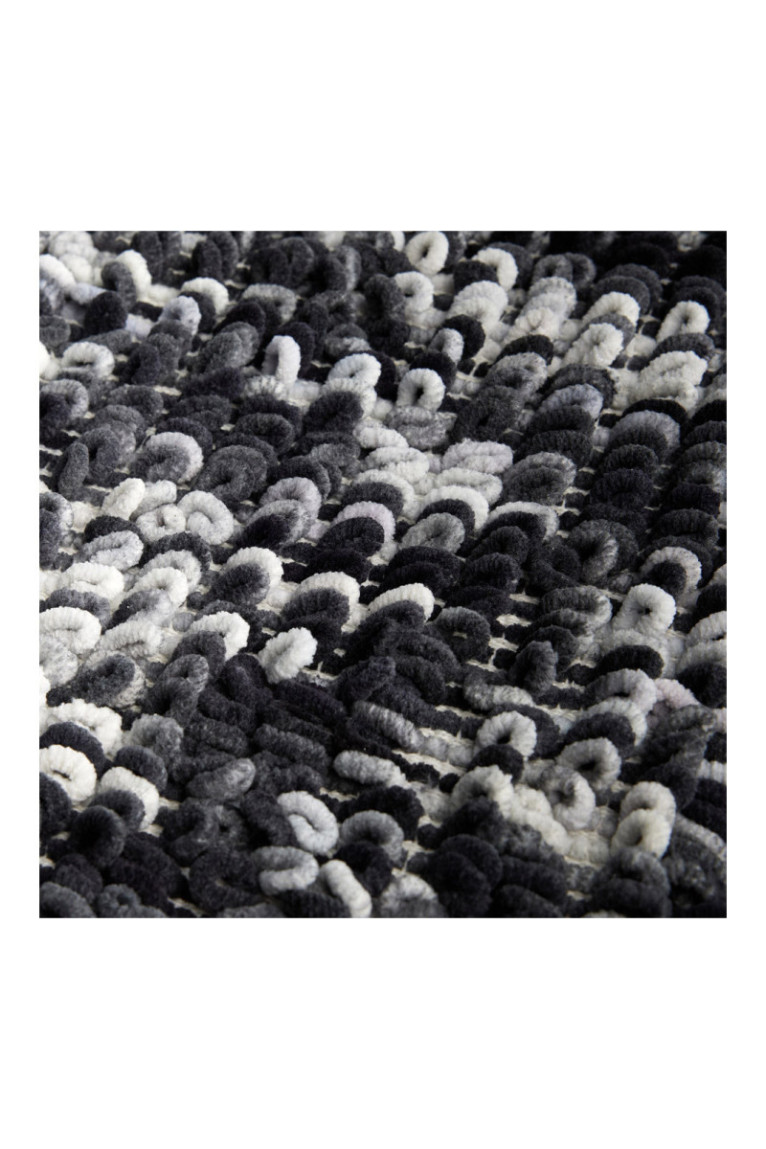 Tapis de bain Loopso Noir 40x60 cm