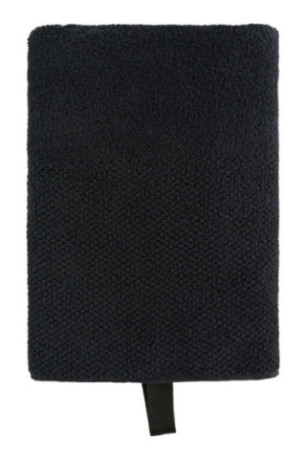 Serviette de bain Strippo Noir 70 x 130 cm