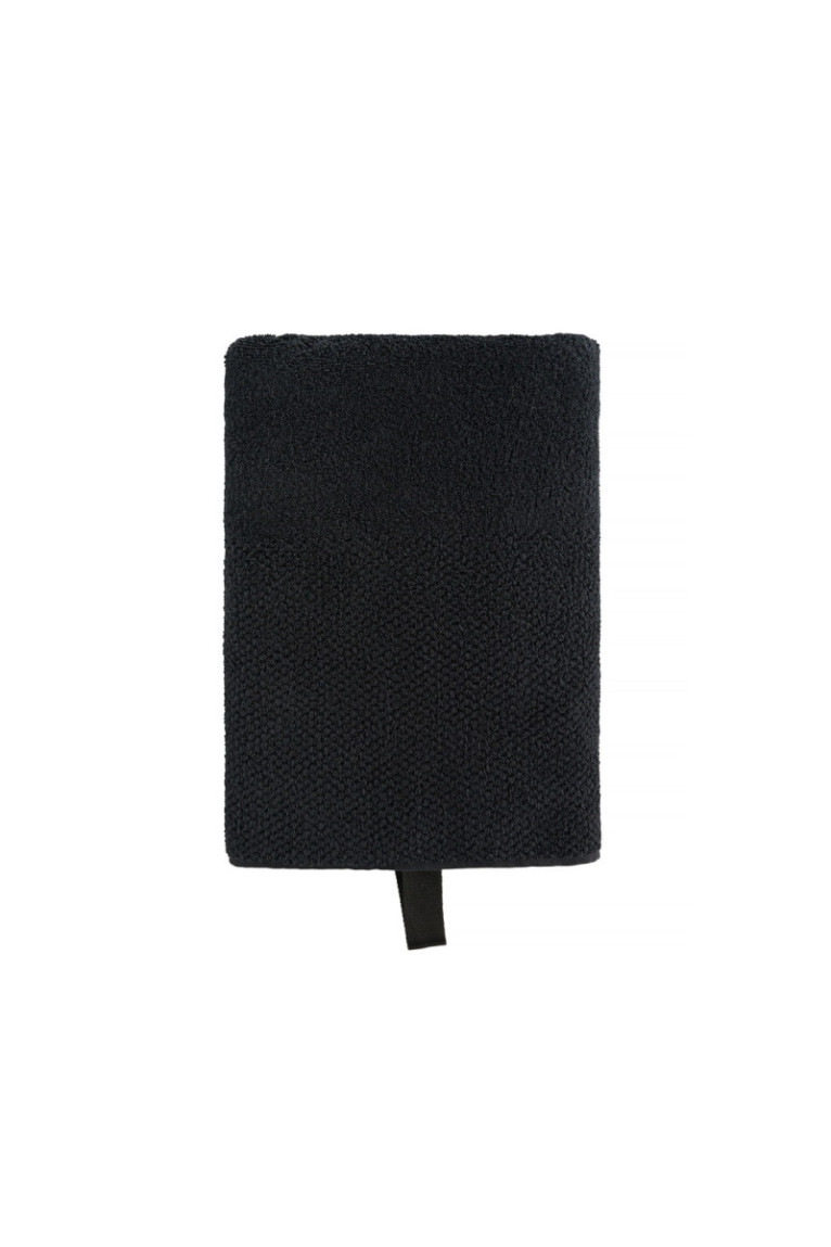 Serviette de bain Strippo Noir 70 x 130 cm