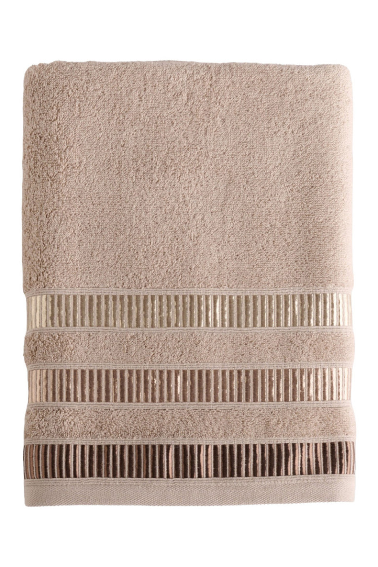 Drap de douche Alicante Beige 70 x 130 cm