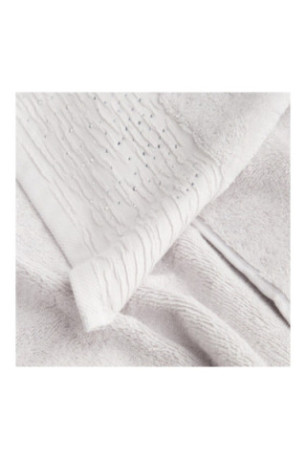 Serviette de bain Cristales Grise 50x90 cm