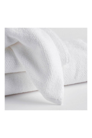 Serviette de bain Strippo Blanc 50 x 90 cm