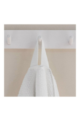 Serviette de bain Strippo Blanc 50 x 90 cm