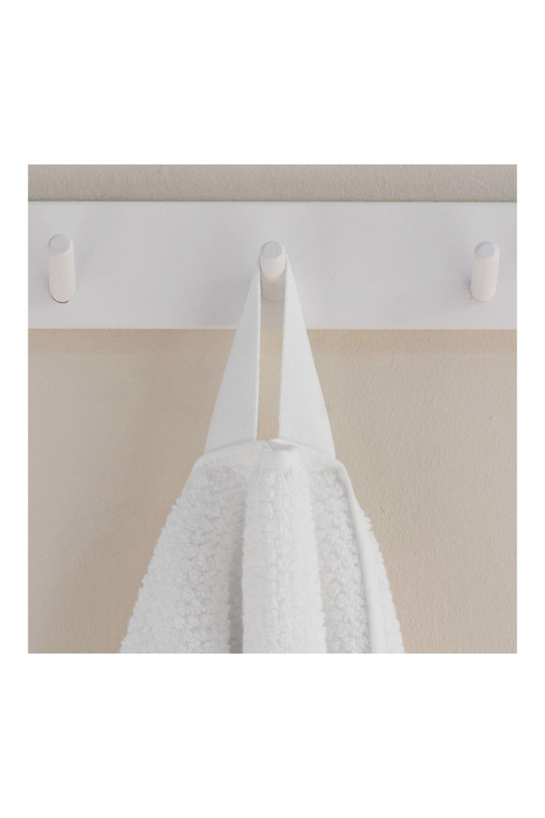 Serviette de bain Strippo Blanc 50 x 90 cm