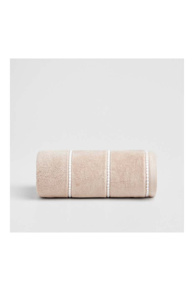 Serviette de bain Velly Beige clair 50 x 90 cm