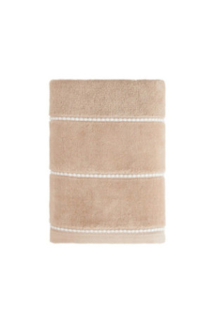 Serviette de bain Velly Beige clair 50 x 90 cm