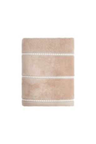 Serviette de bain Velly Beige clair 50 x 90 cm