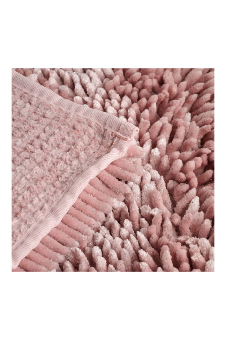 Tapis de bain Nimos Rose clair 50 x 80 cm