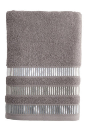Drap de bain Alicante Gris 70 x 130 cm