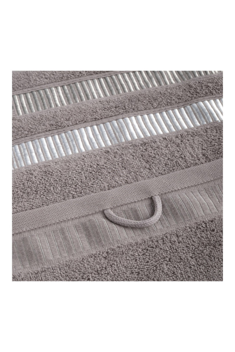 Drap de bain Alicante Gris 70 x 130 cm