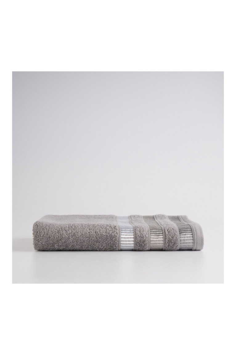 Drap de bain Alicante Gris 70 x 130 cm