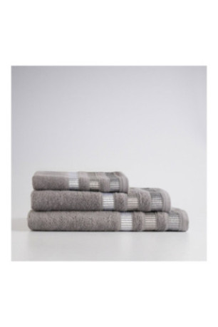 Drap de bain Alicante Gris 70 x 130 cm