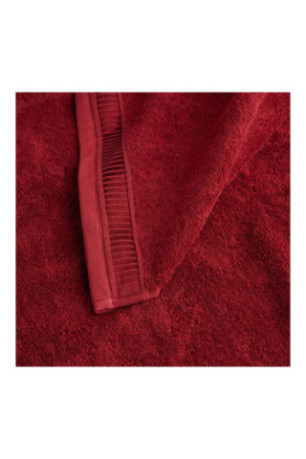Serviette de bain Alicanty Rouge 70 x 130 cm