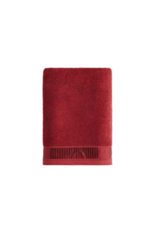Serviette de bain Alicanty Rouge 70 x 130 cm