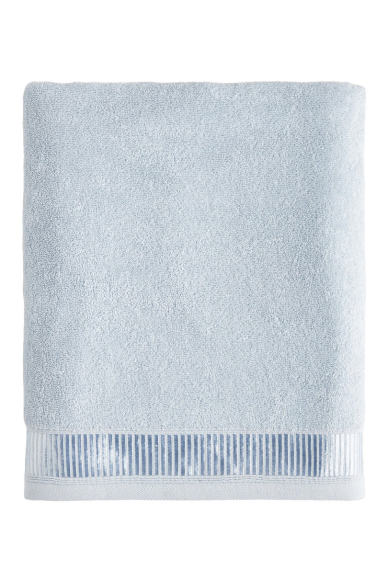 Drap de bain ALICANTY Bleu clair 100 x 150 cm