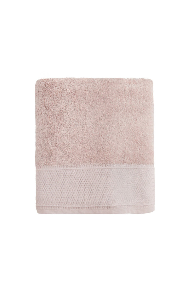 Serviette de bain DESTELLO Rose clair 100 x 140 cm