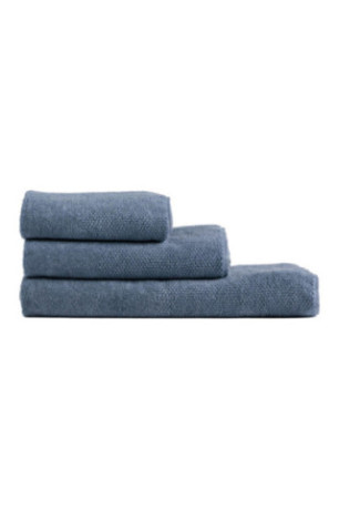 Serviette de bain Strippo Bleu clair 50 x 90 cm
